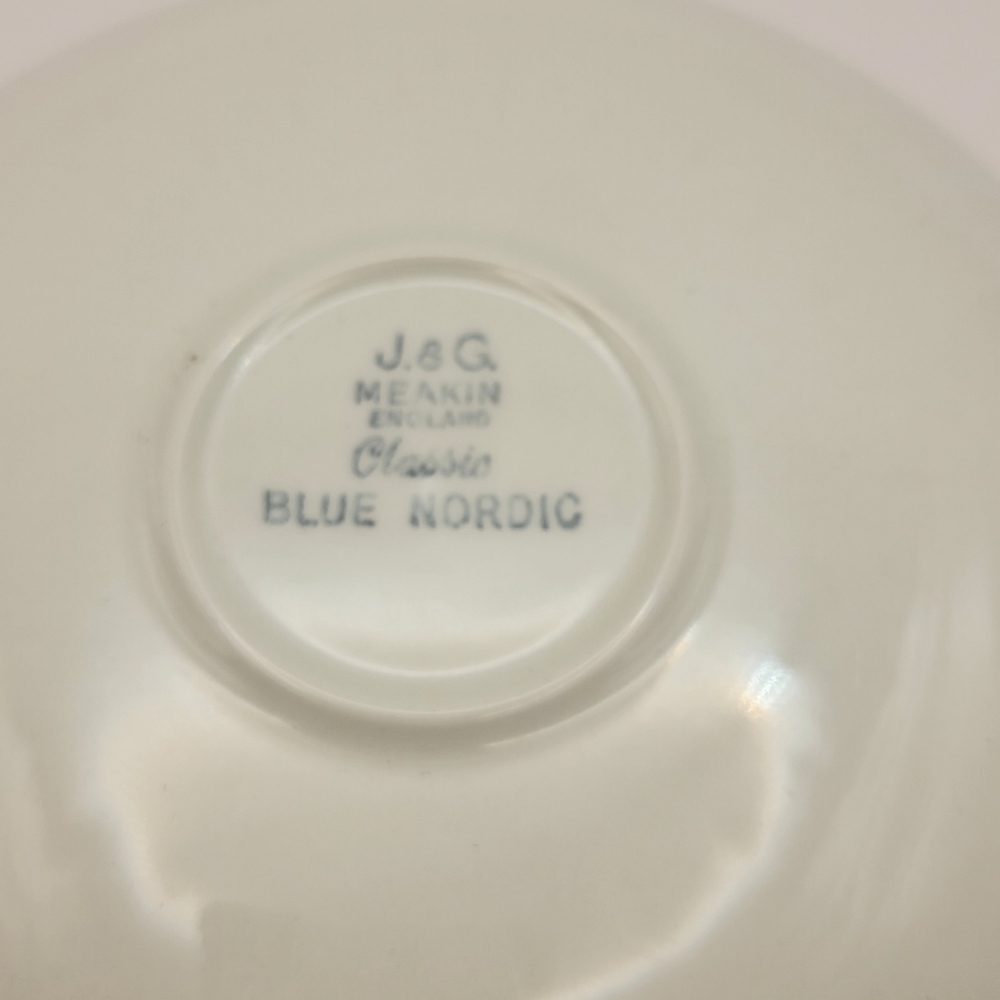 VTG J&G Meakin England Classic Nordic Ironstone. Set of 4. Cups and Saucers. - Picture 7 of 7
